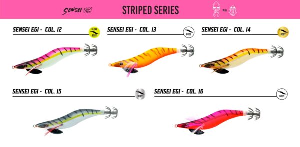 SENSEI EGI -striped series mis 3,0 col. 12