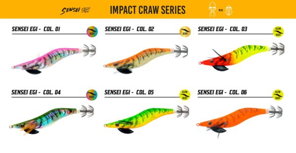 SENSEI EGI -IMPACT craw series mis 3,0 col 06