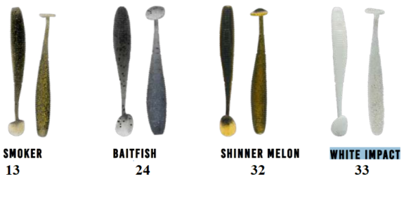 SHAD-OW 85 - 8,5cm col. 32 SHINNER MELON